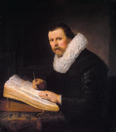 Portrait of a Scholar by Rembrandt van Rijn